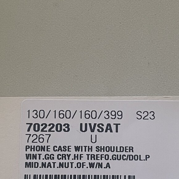 NWT Gucci x Adidas Phone shoulder Bag 702203 - Picture 7 of 8